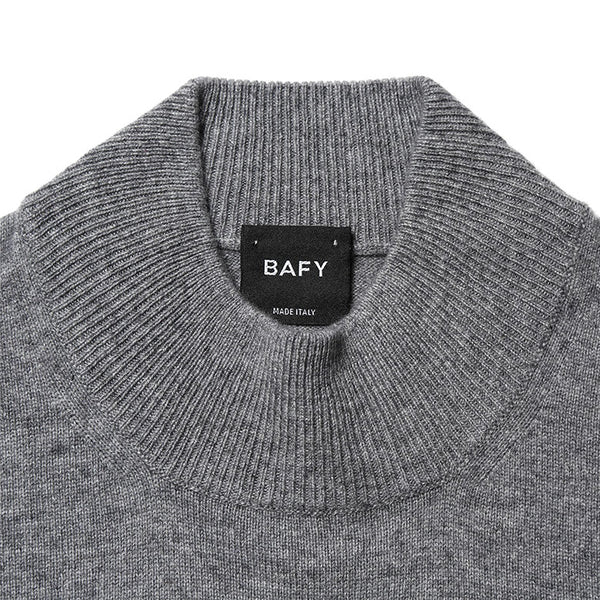 BAFY バフィー ニット カシミヤ モックネック ハイゲージ 12ゲージ ハイネック