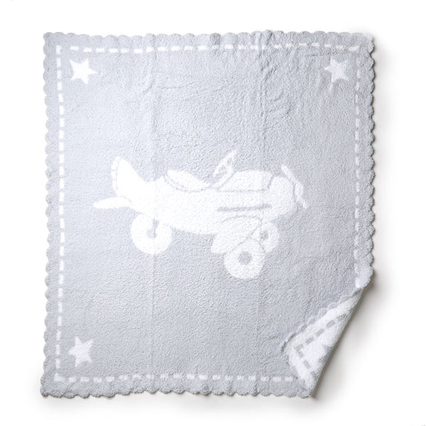 【ギフト名入れ可能】BAREFOOT DREAMS ベアフットドリームス ブランケット #551 コージーシック スカラップ ひざ掛け