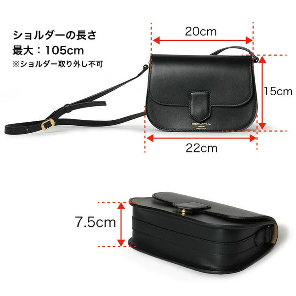 CHRISTIAN VILLA バッグ ショルダーバッグ 斜めがけ ミニバッグ 小さめ