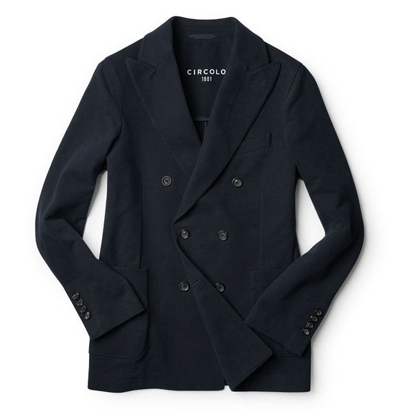 CIRCOLO1901 チルコロ ジャケット ダブル セットアップ対応 秋冬 カシミヤタッチ