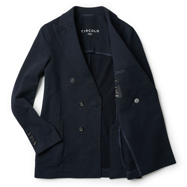 CIRCOLO1901 チルコロ ジャケット ダブル セットアップ対応 秋冬 カシミヤタッチ