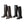 ファビオルスコーニ  ロングブーツ カーフレザー