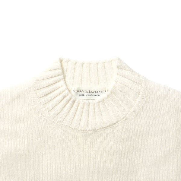 FILIPPO DE LAURENTIIS フィリッポ デ ローレンティス ニット ウール カシミヤ モックネック