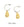 JENNY BIRD ジェニーバード ピアス ドロップ フープ 14K ゴールド