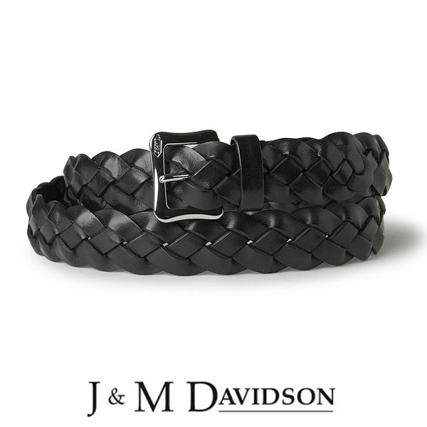 J&M DAVIDSON ジェイアンドエムデヴィッドソン ベルト メンズ メッシュベルト 25mm 細め
