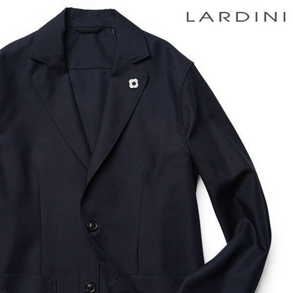 LARDINI ラルディーニ ジャケット シャツジャケット 春夏 サージ ウール