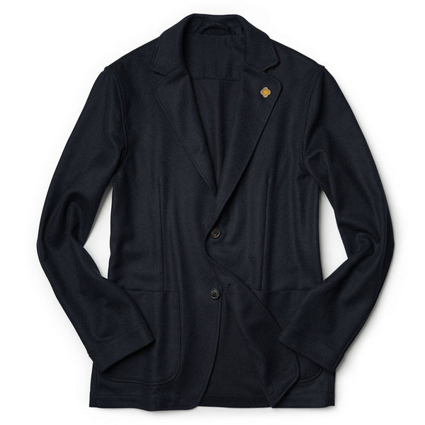 LARDINI ラルディーニ ジャケット AMA フランネル 秋冬 シャツジャケット ソリッド