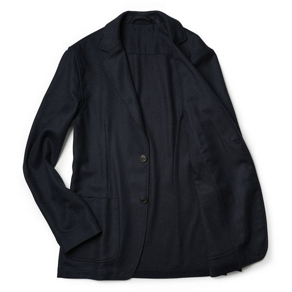 LARDINI ラルディーニ ジャケット AMA フランネル 秋冬 シャツジャケット ソリッド