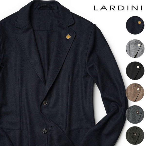 LARDINI ラルディーニ ジャケット AMA フランネル 秋冬 シャツジャケット ソリッド