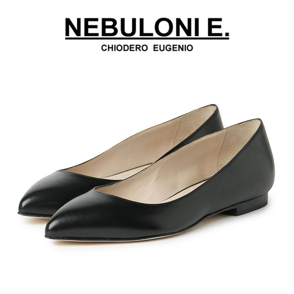 【国内正規品】NEBULONIE ネブローニ パンプス フラットパンプス ポインテッドトゥ 6221 レザー