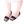 NEBULONIE スクエアトゥ サンダル 6008 GLAM ぺたんこ フラット スエード