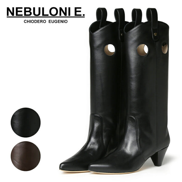 【国内正規品】NEBULONIE ネブローニ ブーツ ロングブーツ 6720 レザー レディース