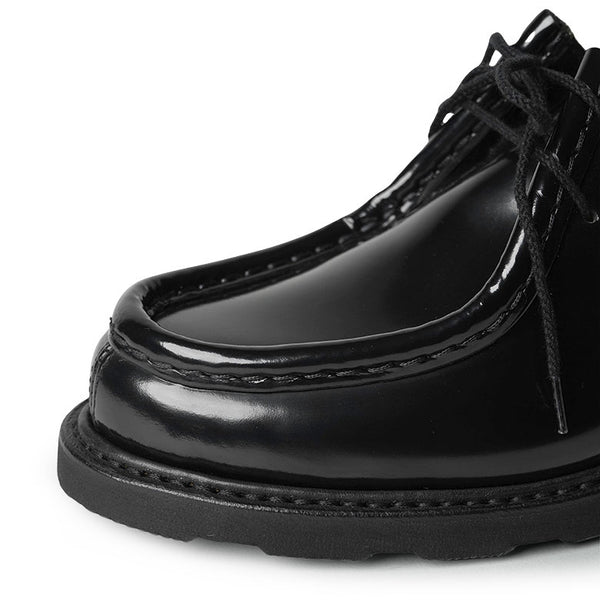 PARABOOT パラブーツ レディース ミカエル グロスレザー エナメル パテント シューズ