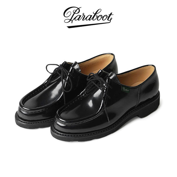 PARABOOT パラブーツ レディース ミカエル グロスレザー エナメル パテント シューズ
