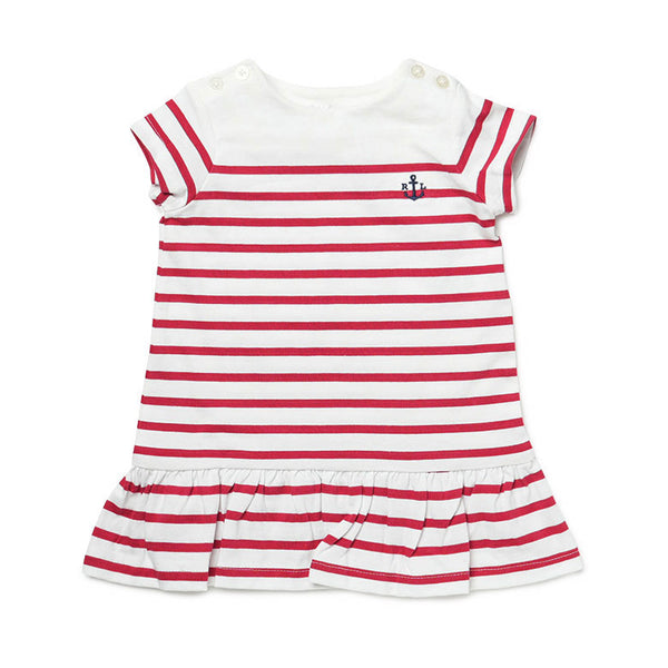 POLO RALPH LAUREN ラルフローレン ベビードレス ロンパース カバーオール 半袖
