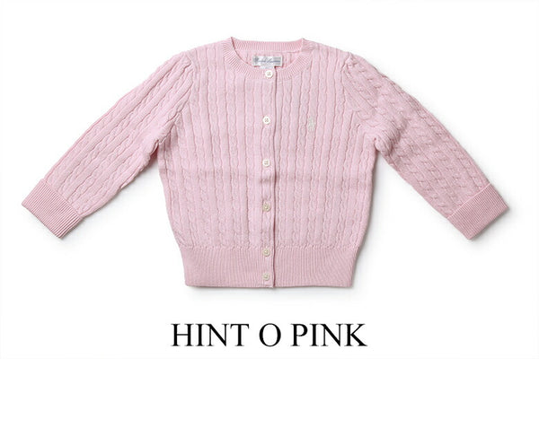 POLO RALPH LAUREN ラルフローレン 子供用 カーディガン ケーブルニット 定番