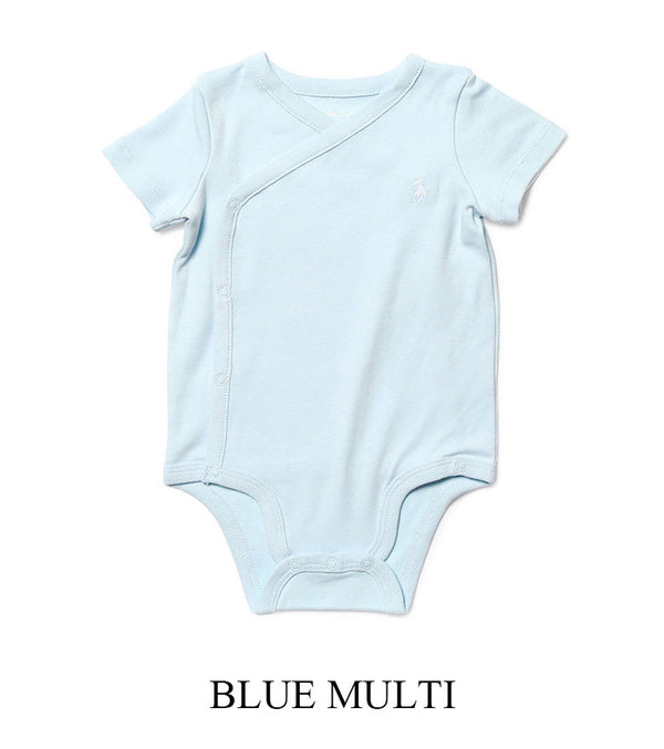 POLO RALPH LAUREN ラルフローレン ロンパース 半袖脚なし 3点セット 【返品送料無料】