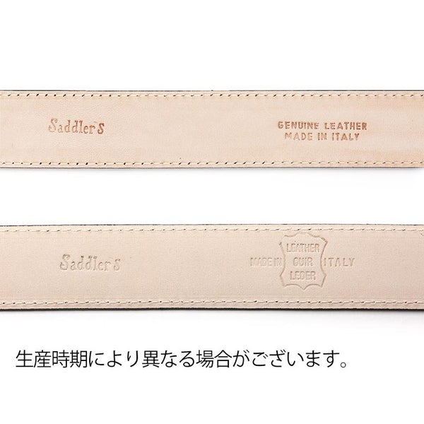 サドラーズ ベルト 牛革 フォーマル 3cm