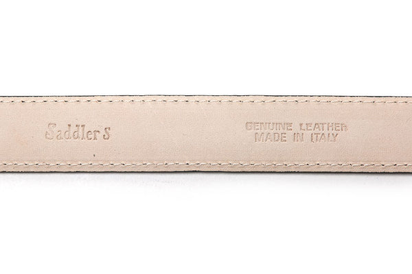 Saddler's サドラーズ レザー ベルト 2.5cm 牛革 本革 シンプル