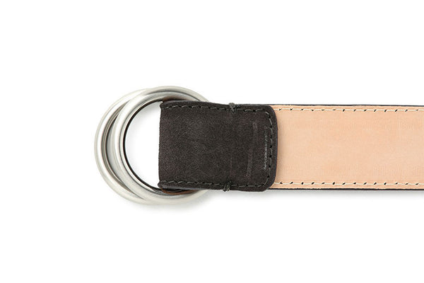 Saddler's ベルト メンズ スエード 3cm リングベルト シンプル バックル