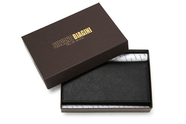 Silvano Biagini シルヴァーノ ヴィアジーニ 長財布 メンズ 小銭入れ イタリア製